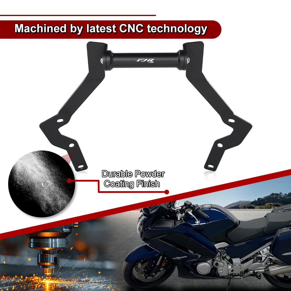For Yamaha FJR1300 2013 2014 2015 2016 2017 2018 2019 2020 2021-2024 Motorcycle GPS Navigation Plate Bracket Phone Stand Holder