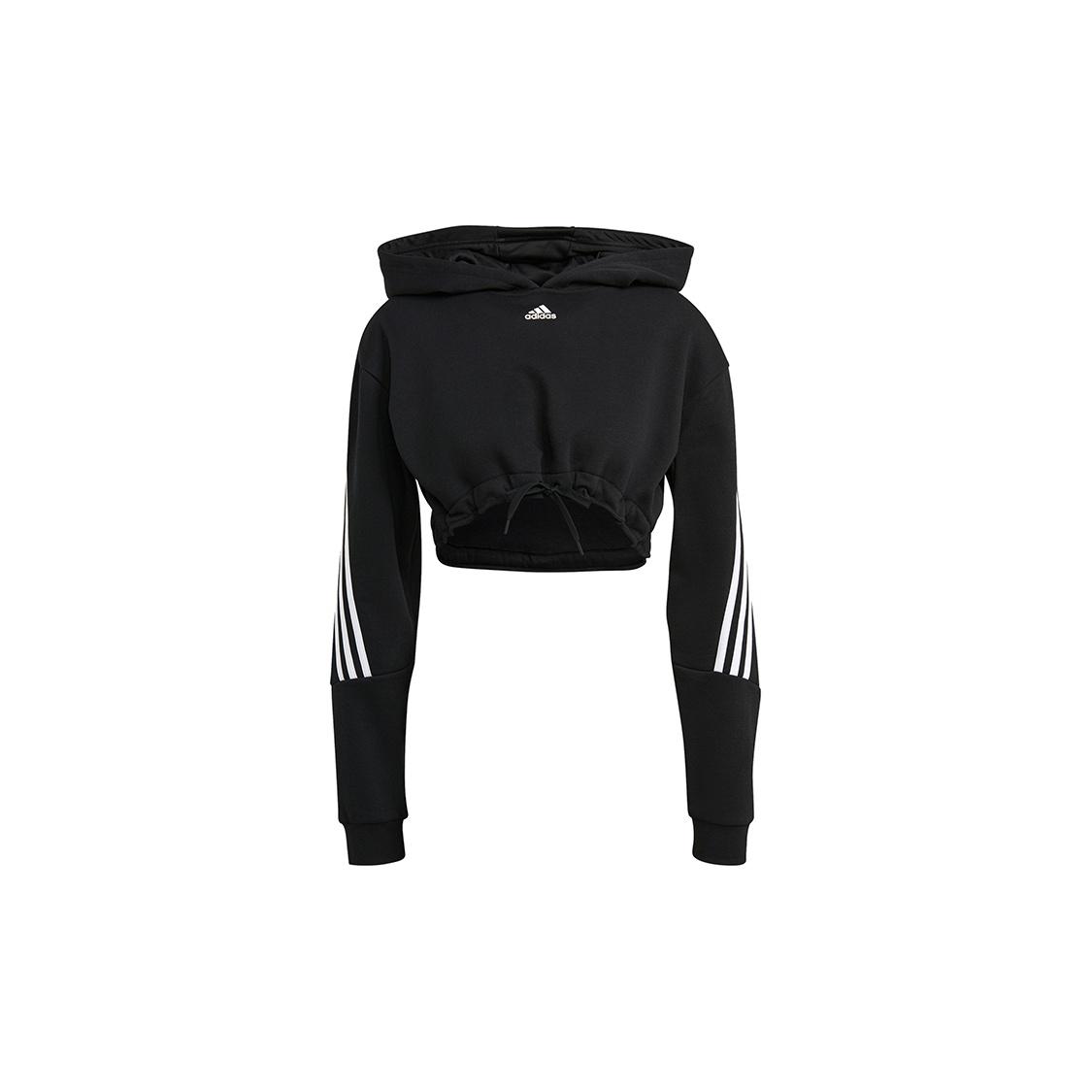(WMNS) adidas Crop Hoodie  Black  Women s H47479 L