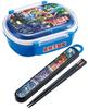 Skater Lunch 1 with Perfect for Filling Side Made in Kids' Box, Tier, 360ml, Inner, Dome-Shaped, Dishes, Antibacterial, Japan, QAF2BAAG-A