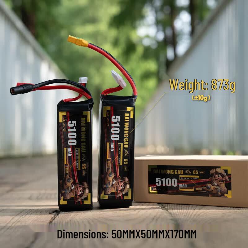 FABZ Big Yellow Dog LiPo Battery