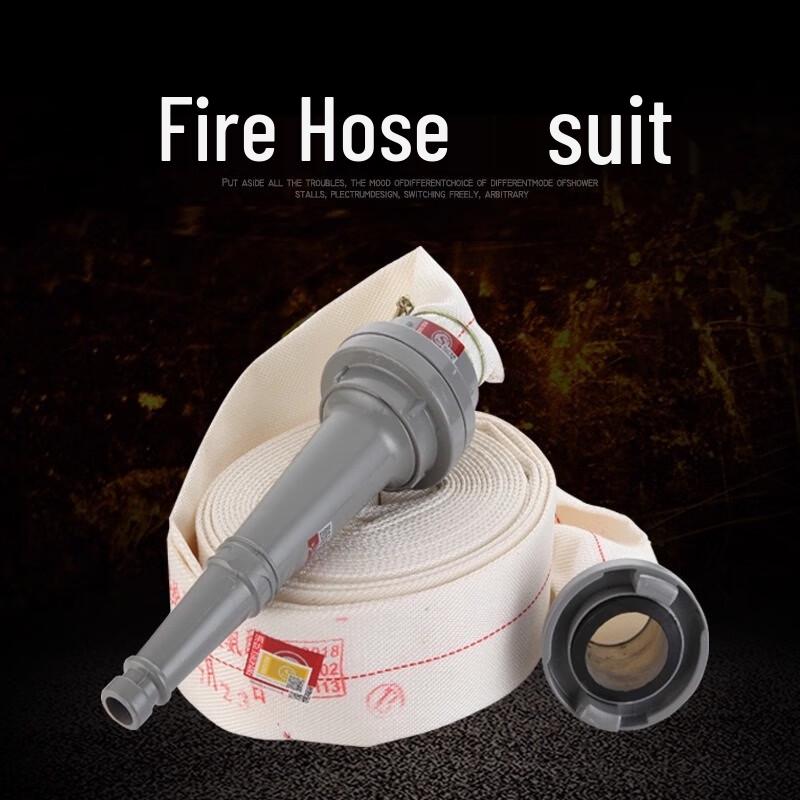 Fire Hose with Nozzle