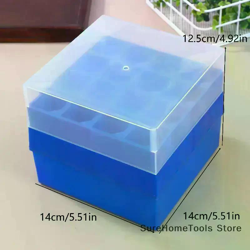 Plastic Freezer Storage Box For Tube Rack Microcentrifuge Test Tube Holder EP Tube Storage Case Experiment Pipette Tip Holder