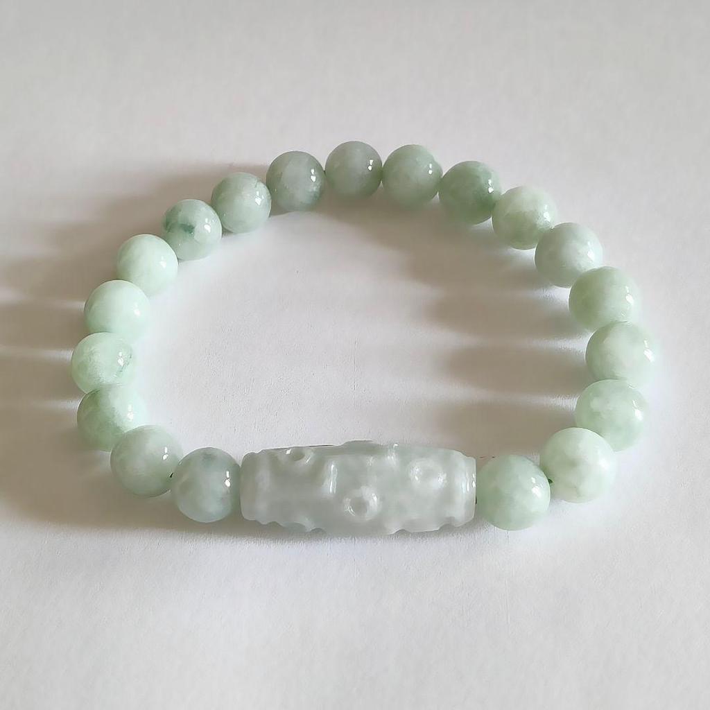 Used [Limited Edition] Rare Item Supreme Luck and Wish Fulfillment Bracelet True Jade Itoigawa Jade