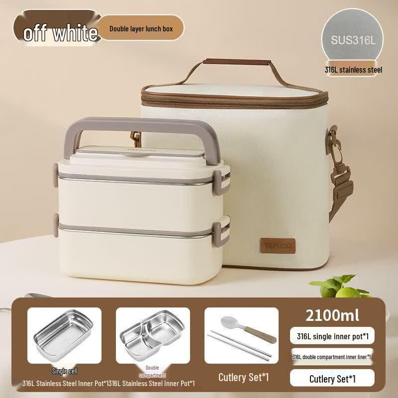 TaifuGao T5301 316 Stainless Steel Insulated Lunch Box