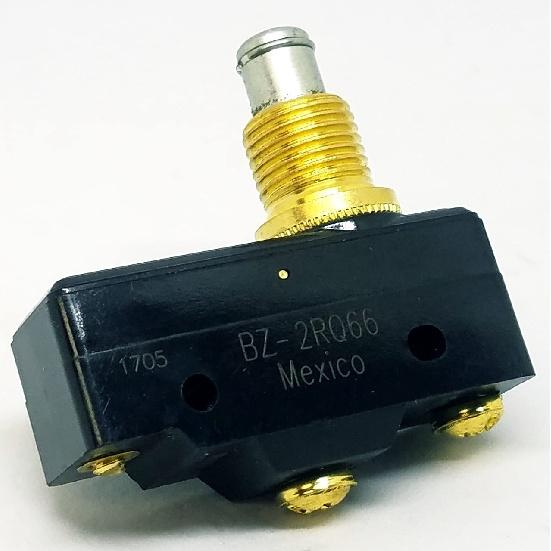 BZ-2RQ66 Switch Snap Action N.O./N.C. SPDT High Overtravel Plunger Screw 16A 600VAC 250VDC.