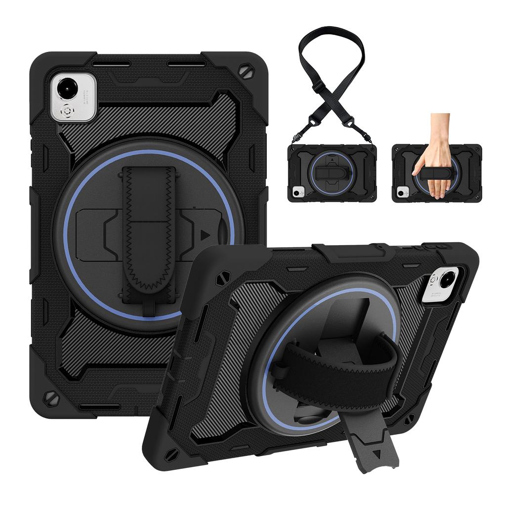 Rugged Case for Huawei Honor Pad 9 8 X9a X8a X8 Pro X9 V7 7 6 V6 MatePad 11.5 11 SE 10.4 10.1 C5e T 10 10S Rotating Stand Cover