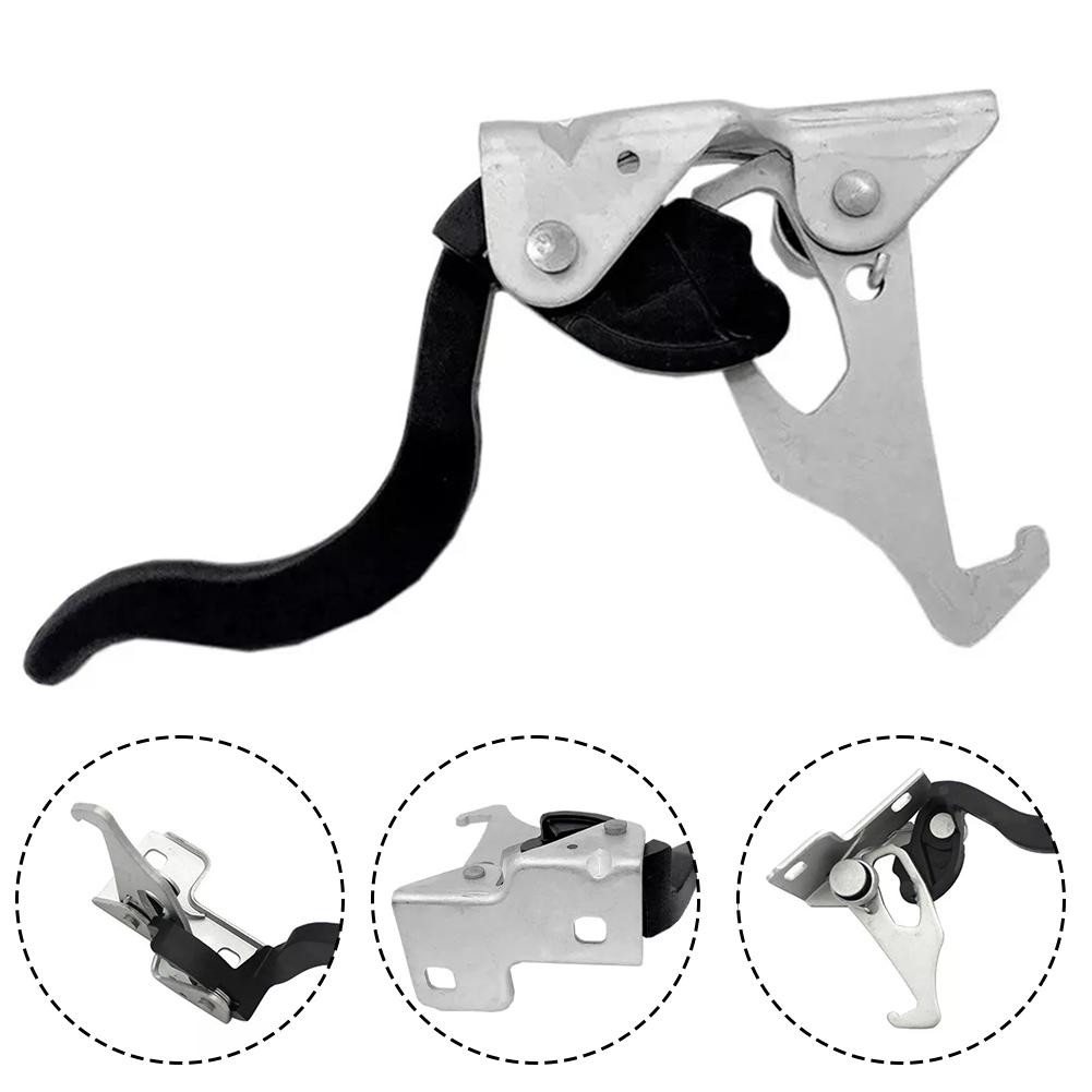 Hood Safety Catch Release Handle Engine Lid Latch Hook 51238402552 For BMW E53 2000-2006 Car Accessories