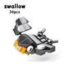 Mini Birds Series Building Block Crow Swallow Peacock Hoopoe Flamingo Parrot Eagle Bricks Toys 10in1 Educational Children Gifts
