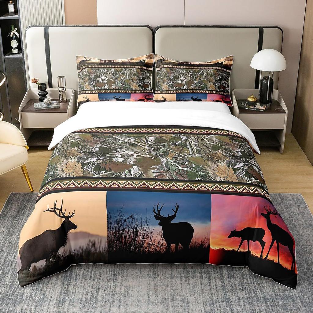 Hippie Flower Three-Piece Quilt Cover 3D Digital Printing Bedding Set Bed Cover