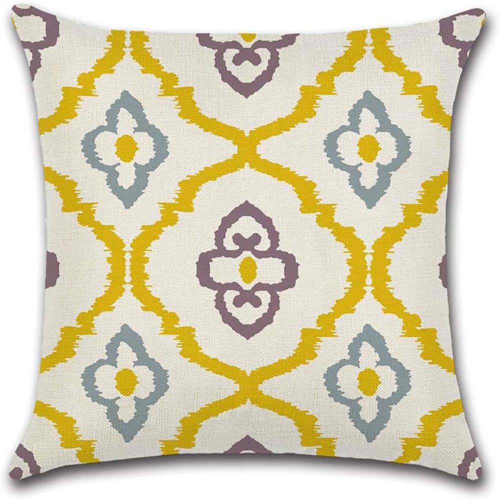 Floral and Home - Themed Pillow Covers, Cozy and Inviting DecorLiving Room Sofa Cushion Cover,  Bedroom Room Decoration