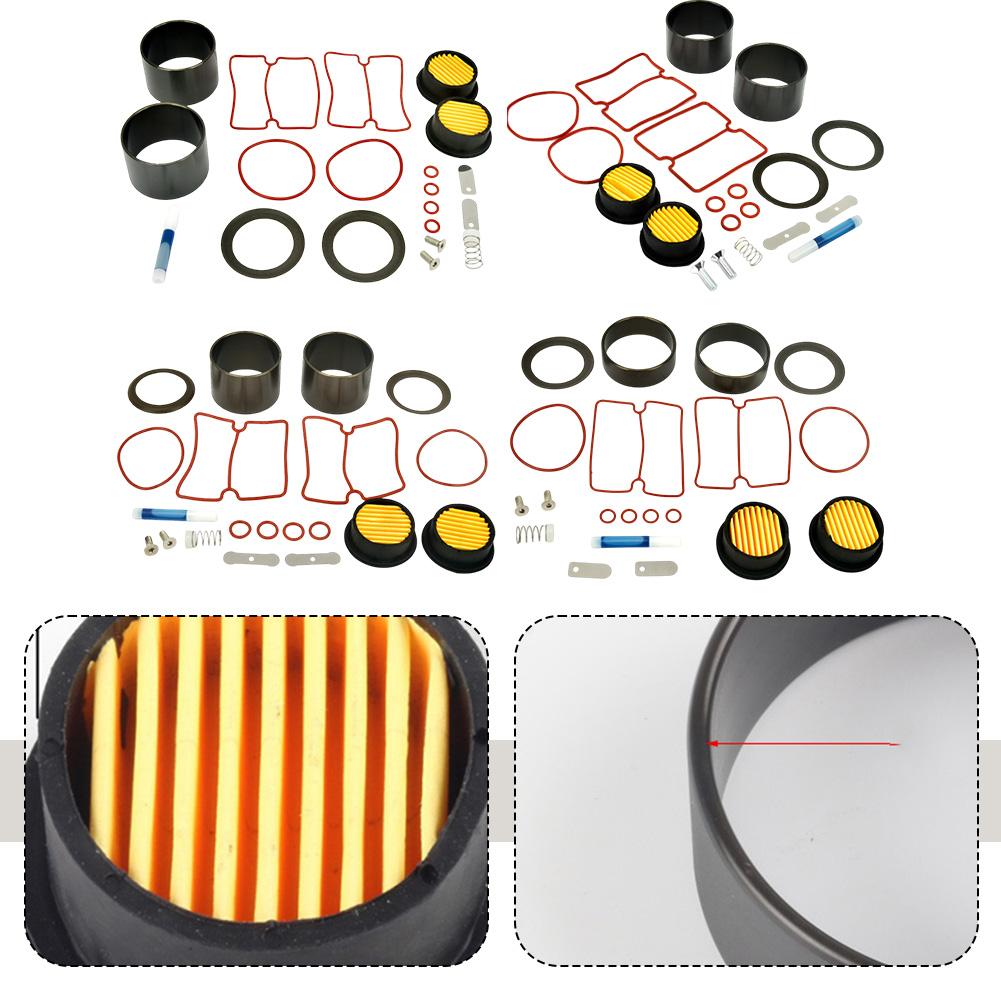 20pcs Compressor Kit Air Compressor Repair Kit Repair Work Compressor Maintenance Filter Elements Piston Rings