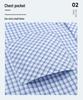 Men's 100% Cotton Plaid Long Sleeve Shirt - Casual Spring/Summer Style