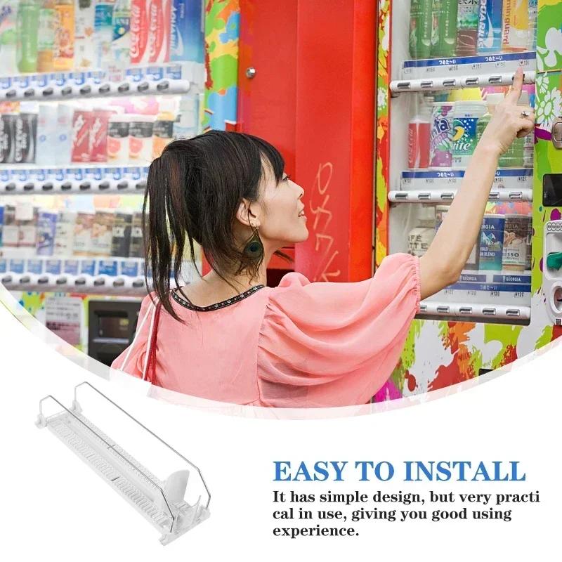 Kühlschrank Getränkespender Pusher Bier Cola Soda Dose Auto Slide Home Commercial Kühlschrank Organizer Küche Storage Tool