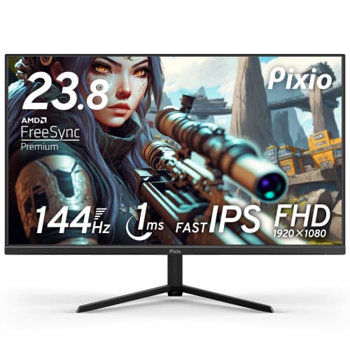 Pokročilý herní monitor Pixio PX248 Prime 23,8" FHD IPS 144 Hz 1 ms