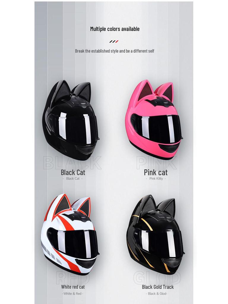 Universal Full-Face Motorcycle Helmet for Men & Women – 3C Certified, National Standard, In Stock