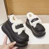 Korean version of thick-soled snow boots, piled and thickened cotton shoes, winter daily soft-soled women's shoes that are not tired