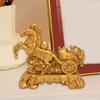 Chinese Horse Statue Animal Sculpture Table Decoration Alloy Home Decor Figurine for Bookcase
