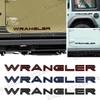 3D Metal Emblem Car Side Fender Rear Tail Trunk Sticker For Jeep Wrangler a Logo JK JL TJ YJ Grand Cherokee Overland Compass