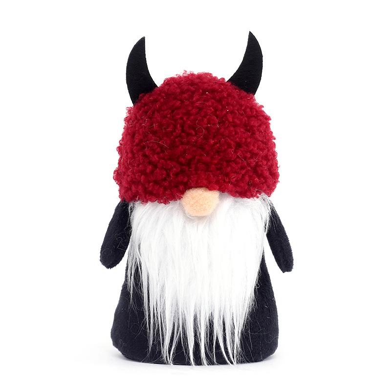 Gnom de Halloween Liliac Negru Dovleac Ornament Păpușă Creativ Păpuși Bătrân Fără Față pentru Halloween 2022 Truc Sau Dulce Petrecere Cadou