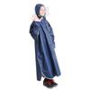 Suitable for School Unisex Rain Parents and Rain Gear [Yolrky] Children's Raincoat, Bags, Poncho, Kids, Boys, Girls, Children, Raincoat, (Navy, M)