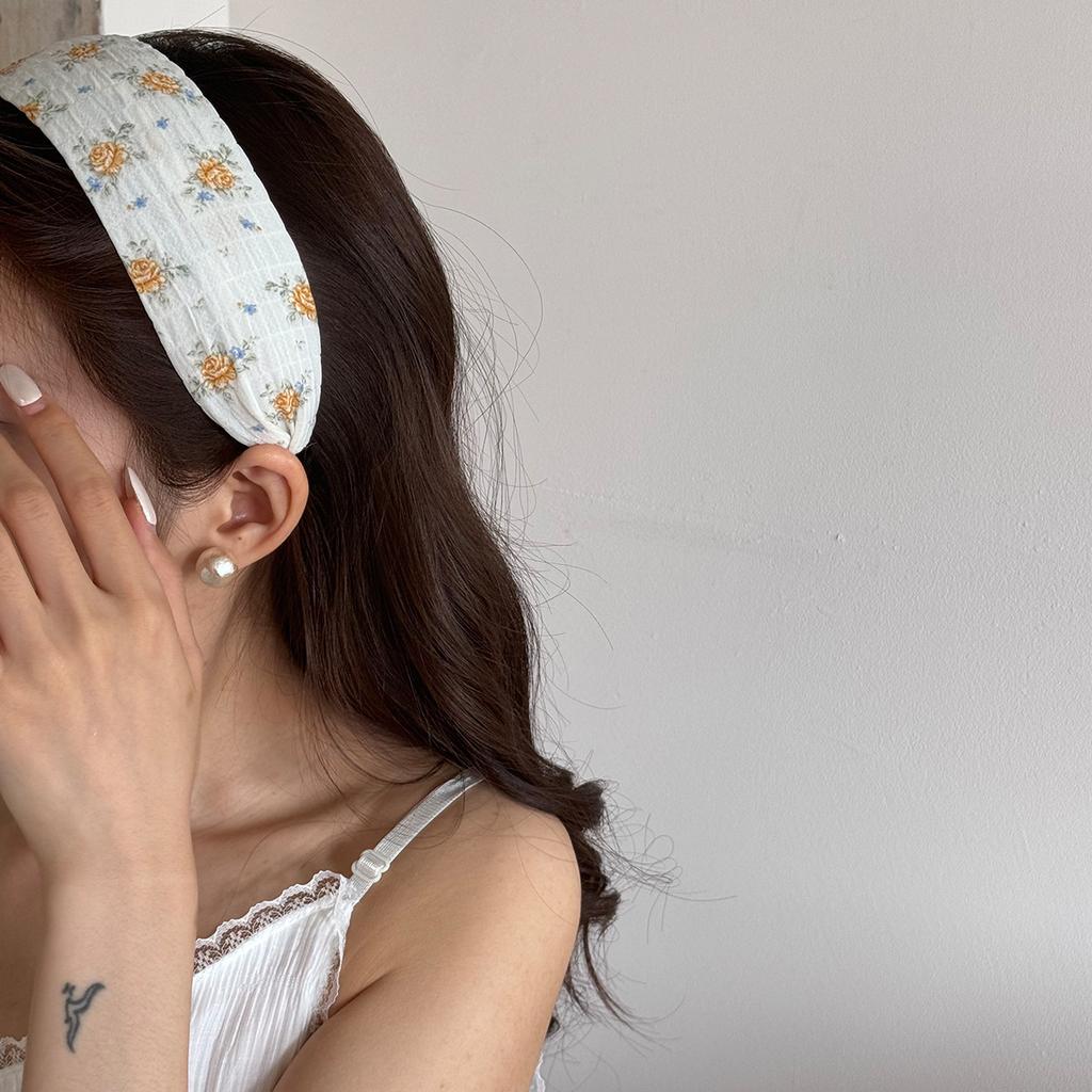 Hair Bands for Girls Women Yoga Accessories Headbands Flower Fascinators Elegant Designer Hoops Vintage Popular  New In Gift