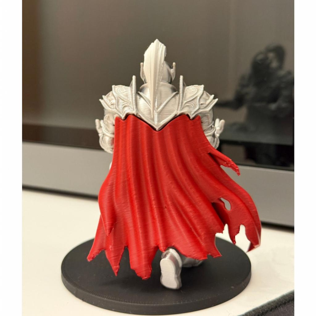 3D Printed Kneeling Pen Holder Desktop Storage for Desk