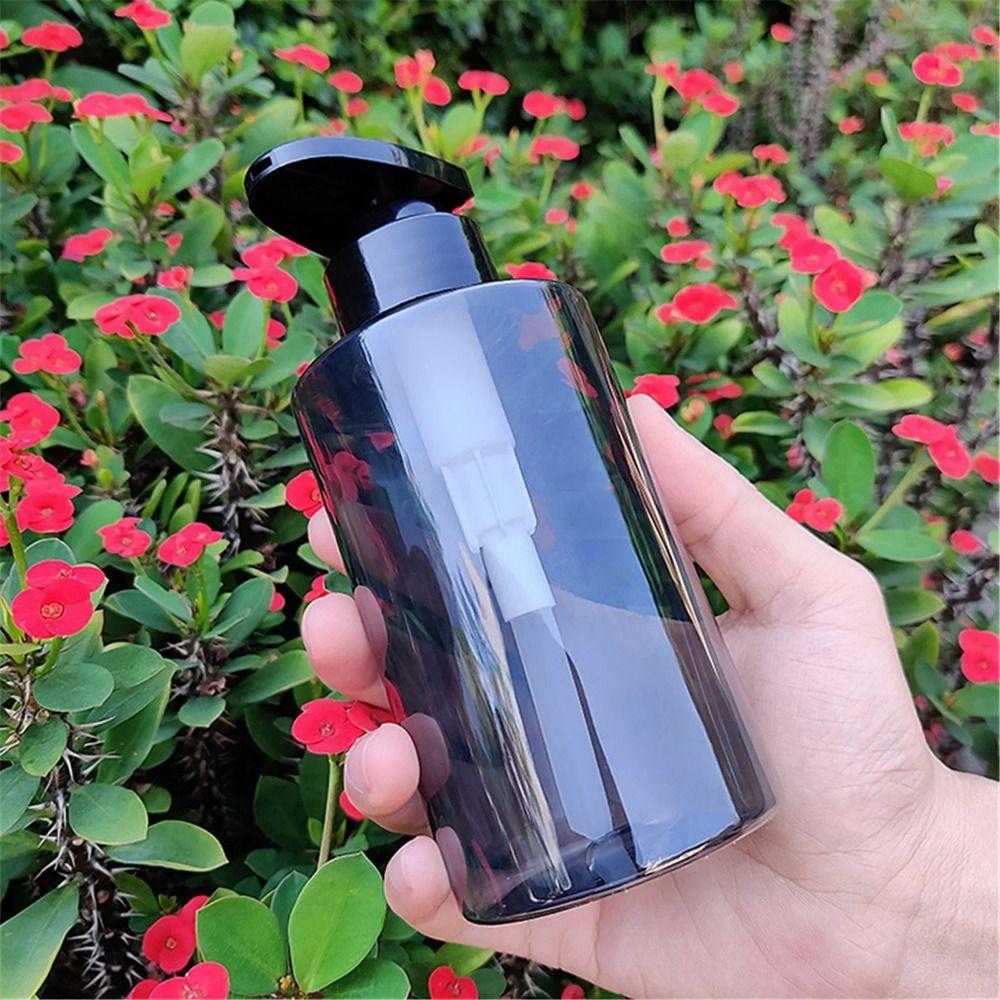 Plastic Pump Bottles 300/500ML Liquid Dispenser Containers Delicate Lotion Bottle  Conditioner