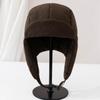 Eiderdown Bomber Hat Thick Ushanka Fur Hat Outdoors Winter Cap  for Men Women