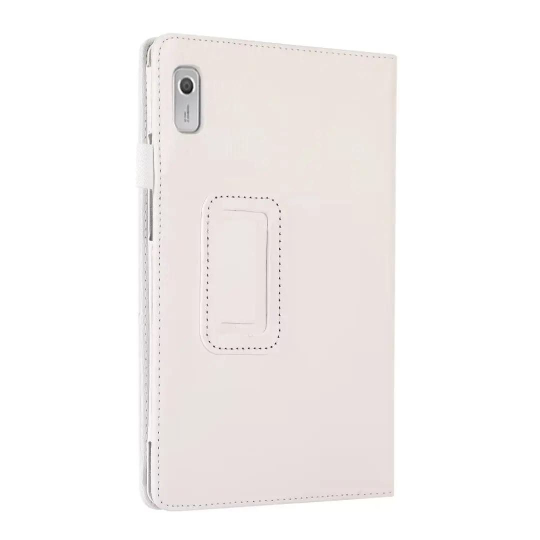 

Чохол для Lenovo Tab M9 TB-310 9 Slim Folding Stand Flip Case PU Leather for Tab M8 4th TB-300FU M8 M8 3rd 8.0inch Cases Tab M9 TB-310FU білий
