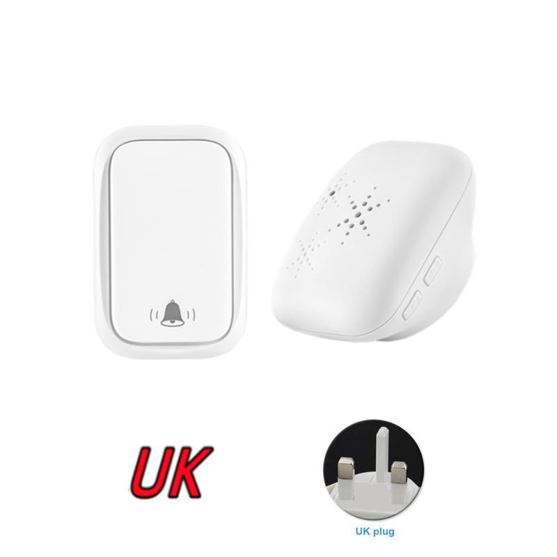 Doorbell Wireless Home Doors Self Generating Doorbell Elderly Caller One to One Wireless Electronic Doorbell QX-002