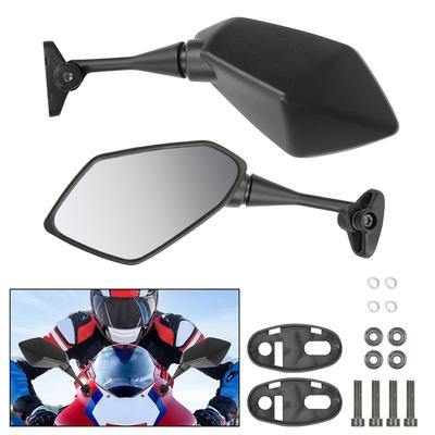 Reflector Side Mirrors 2Pcs/Pair For HONDA CBR600RR 2003 -2011 CBR900 1998-2003 CBR1000RR 2004-2007 Motorcycle Rearview Mirror Carbon Fiber Black