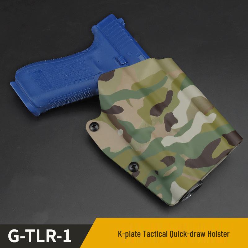 WOSPORT Schnellzieh-Tarnholster für G-TLR Taktisches Licht, Kydex-Material