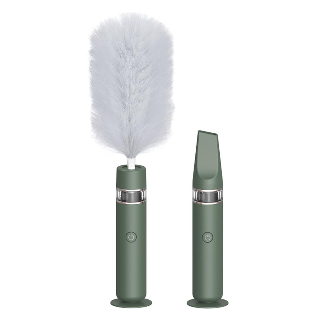 Wireless Microfiber Dusting Brush 360 Degree Electrostatic Precipitator 2 In 1 Vacuum Cleaner For Car Household Cleaning Tool