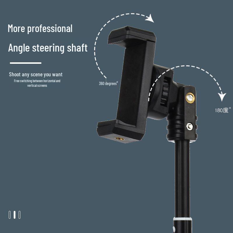Foldable Phone & Camera Holder Tripod for Live Broadcast & Photography