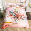 3D Octopus Sea Turtle Duvet Cover Retro Sailboat Crab Reptile Bedding Set Marine Mediterranean Style Jellyfish Comforter Cover