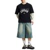 adidas T Shirts Unisex Black Crew Neck KX0514