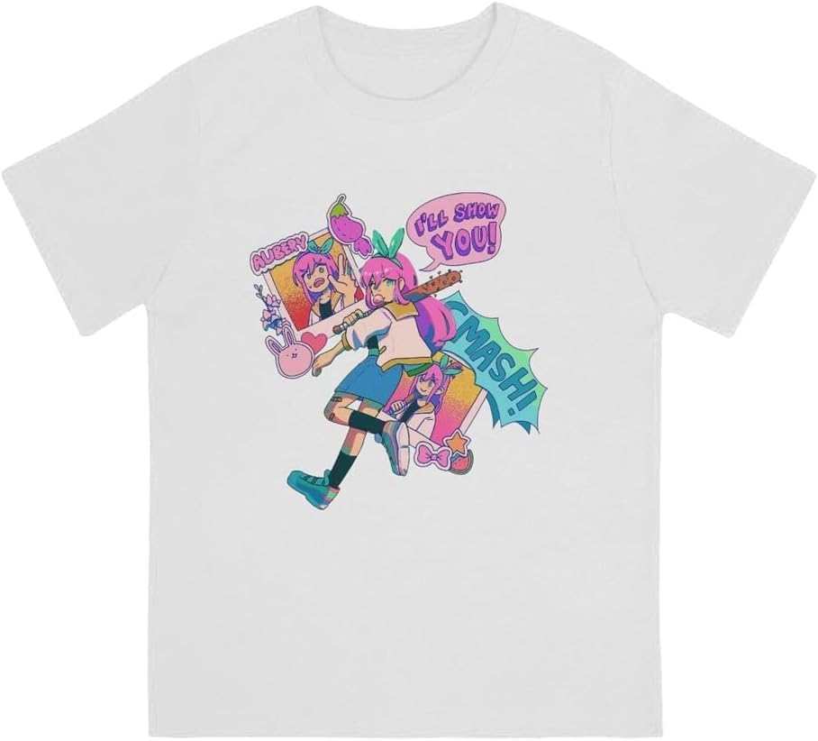 Aubrey Style Tshirt Omori Psychological Terror RPG Game Hip Hop Gift Idea T Shirt Stuff XXL белый