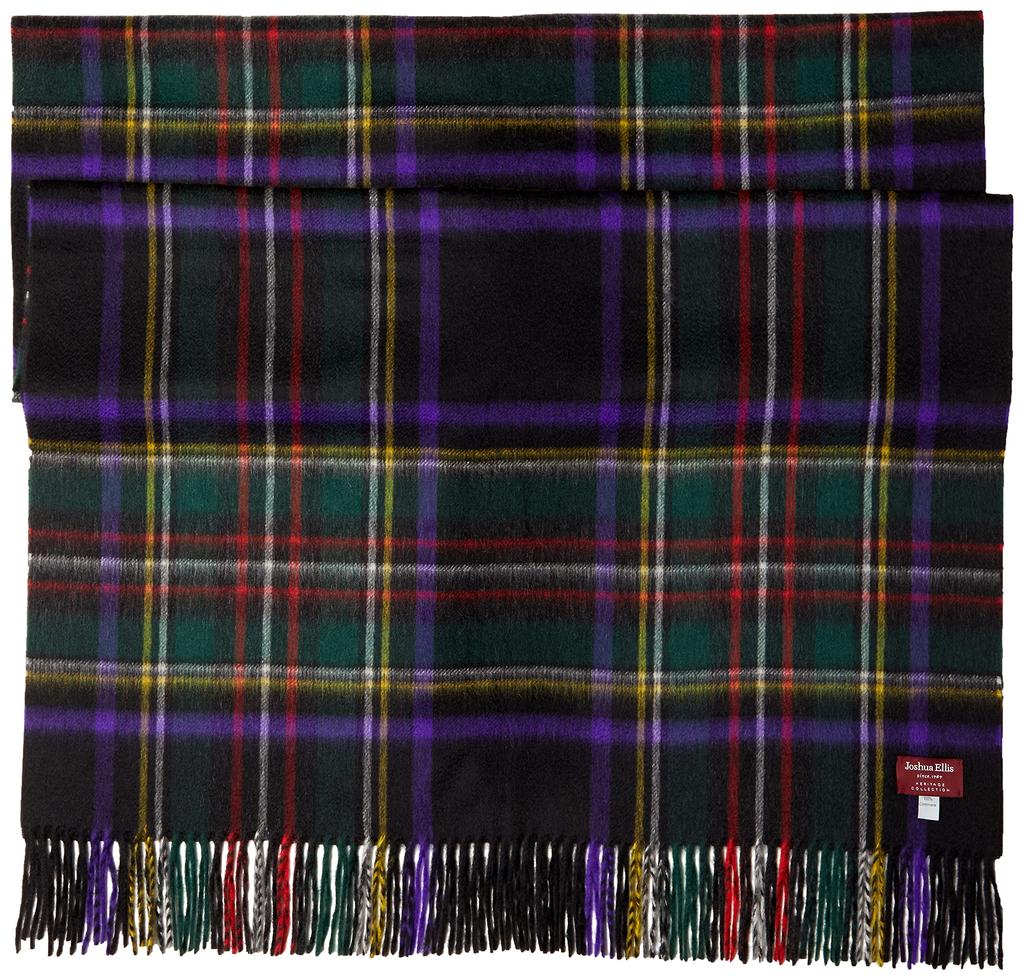 Joshua Ellis Cashmere Large Cashmere CPG Grey 70x190cm Stole, Stole, Stewart, [Used]