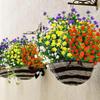 3 Bunch Multicolors Artificial Flowers Plastic 34cm Spring Grass Tea Flowers Realistic Simulation Floral Bouquets