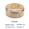 ZISIZ Commercial Stainless Steel Steamer with Bamboo Baskets