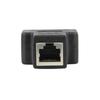 1 zu 2 Netzwerk Splitter Stecker Lan Ethernet Extender Adapter Stecker für RJ45