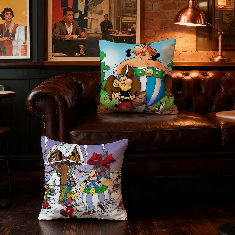 Manga A-Asterix Et O-Obelix cushion cover Home Office Convenient Nordic Simplicity Hit With Zipper Cushion Cover