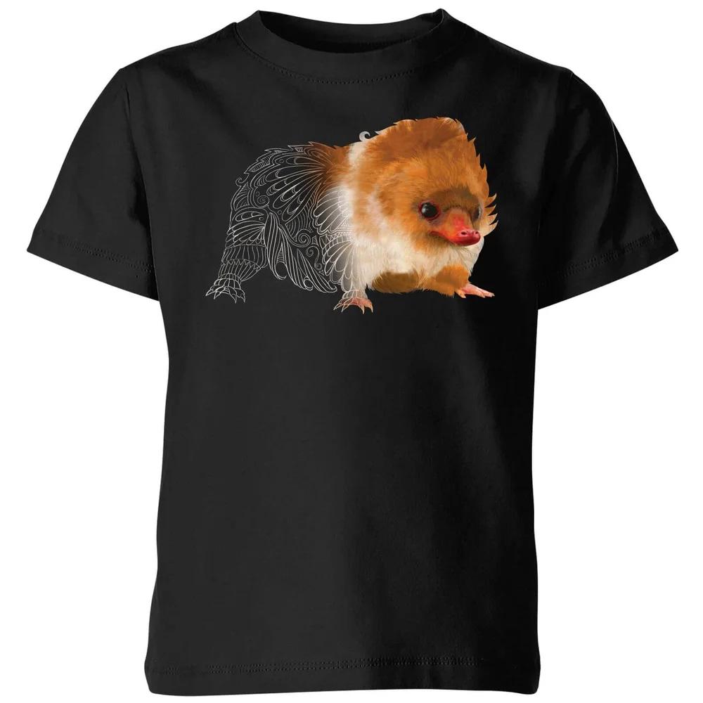 

Fantastic Beasts Tribal Baby Niffler Kids T-Shirt - Black - 3-4 Years 110