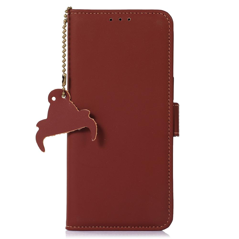 For Samsung Galaxy A16 5G/A16 4G Wallet Case Anti-Drop Genuine Cow Leather Phone Cover RFID Blocking
