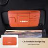 For BYD Leopard 5 Denza B5 Car Sun Visor Multifunctional Eyeglass Clip Holder Card Ticket License Storage Case