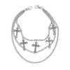 Tassel Punk Belt Chain Zinc Zinc Zinc Alloy Tassel Jeans Chain Retro Cross Waist Chain  Female