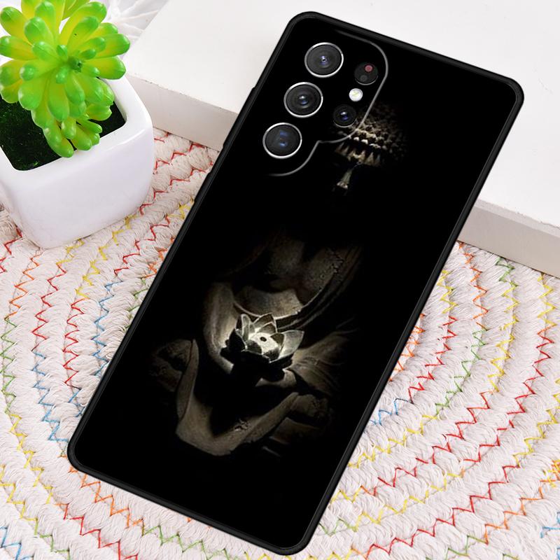 Buddhism Buddha Statue Vintage Gautama Phone Case for Samsung Galaxy Note 10 Pro S26 Ultra S23 S24 FE S25 S21 S22 PLUS Cover