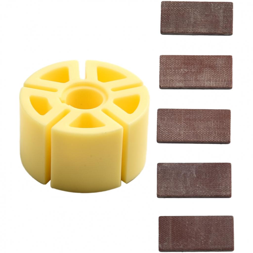 5 Inch Plastic Pneumatic Sanding Machine Rotor + Blade Sander Plastic Rotor Vane