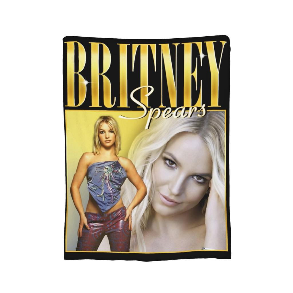 Britneys Spears Wind Blanket Fleece Decoration Multifunction Super Soft Throw Blankets for Bed Car Bedding Throws