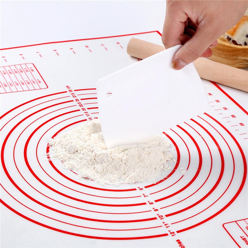 

Silicone Baking Mat Rolling Kneading Pad Pastry Tools Pizza Dough Non-Stick Silicone Mat for Kitchen Fondant Dough Rolling Mat 40x30cm